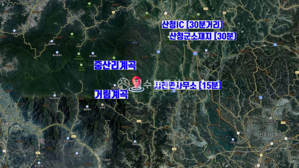 경남 산청군 시천면 동당리 산청 계곡이 끼고 돌고 있는 프라이빗함의 끝판왕 토지가 떴습니다! 산청 시천면 동당리 토지 매매 매매 매물번호 10573 사진 5