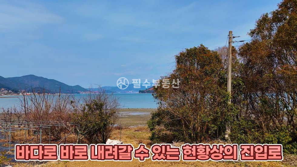 경남 남해군 창선면 상신리 남해군 창선면 상신리 1억의 금액으로 나만의 바다앞 땅을 가져보세요! 남해 창선면 상신리 토지매매 남해토지매매 매매 매물번호 10649 사진 39