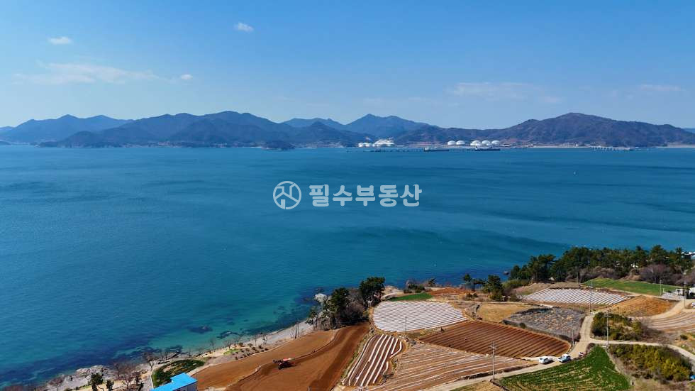 경남 남해군 서면 작장리 해저터널 착공지 1km 옆, 전문가가 찍어주는 진짜 수혜지는 바로 여기! #남해서면작장리토지 매매 매물번호 10733 사진 13