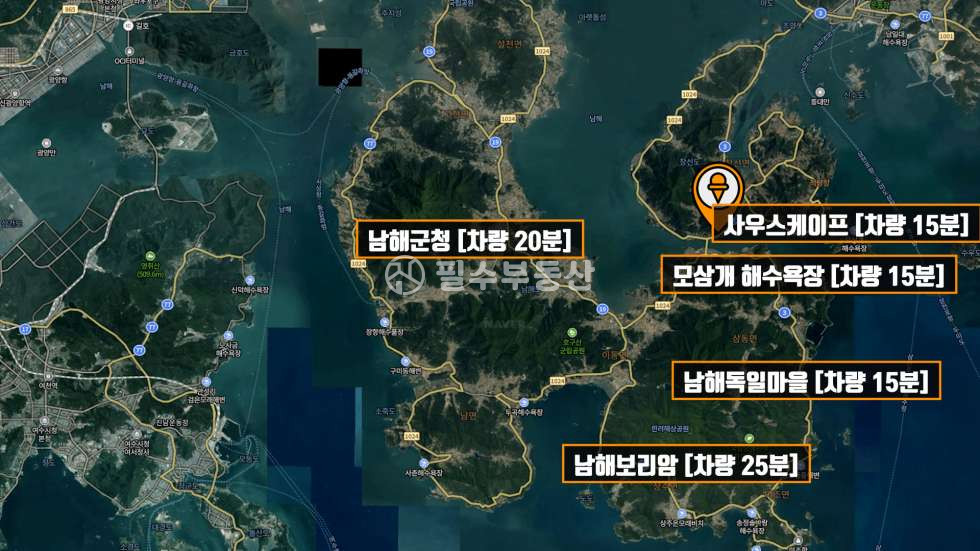 경남 남해군 창선면 지족리 1동 이색 카페 강력 추천! 주차장이 서비스로 주는 토지 매매 남해군 창선면 지족리 토지 매매 매매 매물번호 10368 사진 11